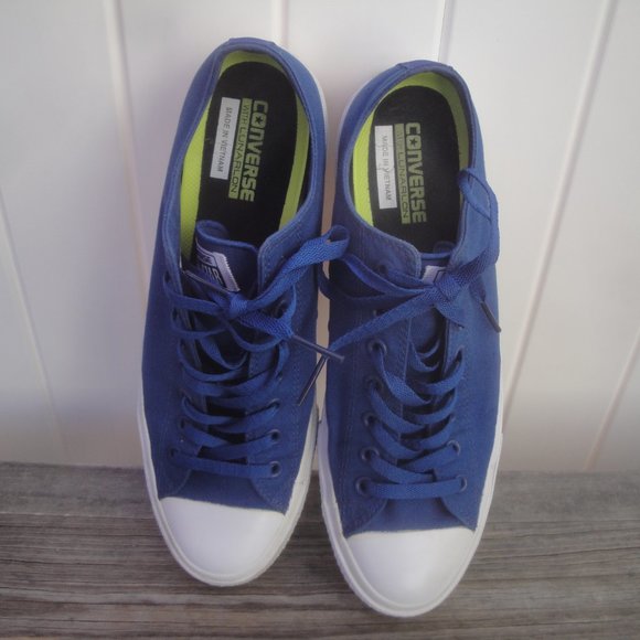 Converse Shoes Royal Blue Chuck Taylor Lunarlon Mens 11.5 - Picture 2 of 8